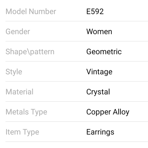 Zircon Golden toned Tassel Earrings - Picture 8 of 8